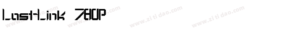LostLink-780P字体转换