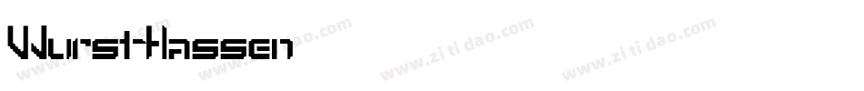 WurstHassen字体转换