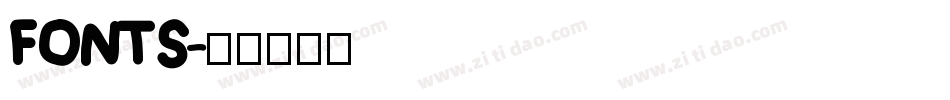 FONTS字体转换