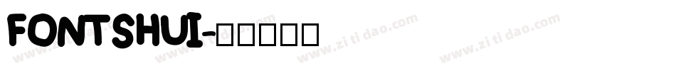 FONTSHUI字体转换