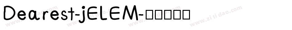 Dearest-jELEM字体转换
