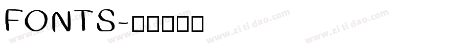 FONTS字体转换