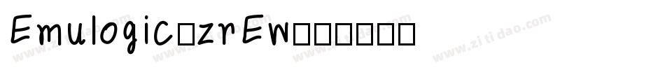 Emulogic-zrEw字体转换