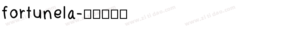 fortunela字体转换