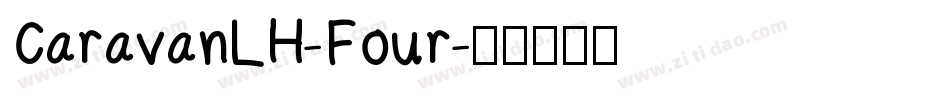 CaravanLH-Four字体转换