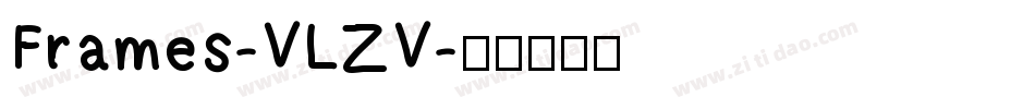 Frames-VLZV字体转换