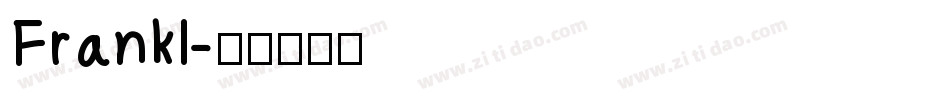 Frankl字体转换