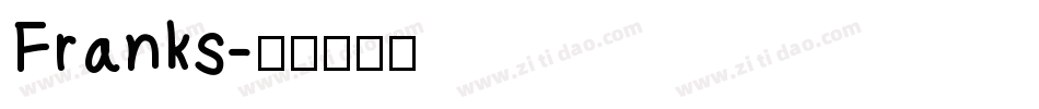 Franks字体转换