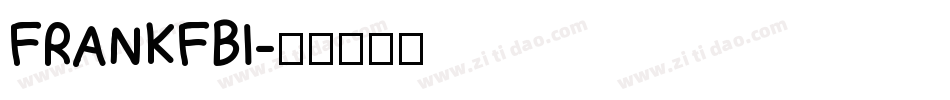 FRANKFBI字体转换