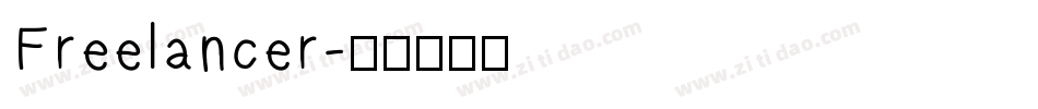 Freelancer字体转换