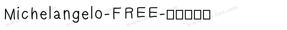 Michelangelo-FREE字体转换