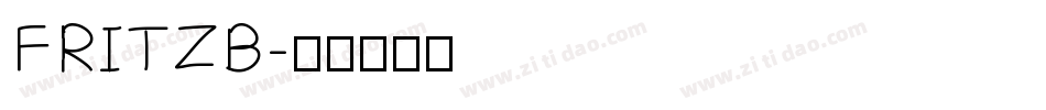 FRITZB字体转换