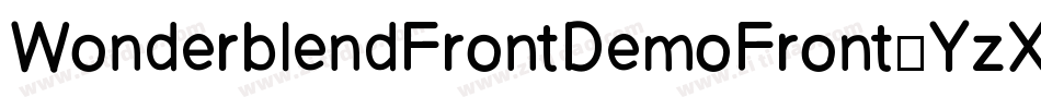 WonderblendFrontDemoFront-YzXE2字体转换
