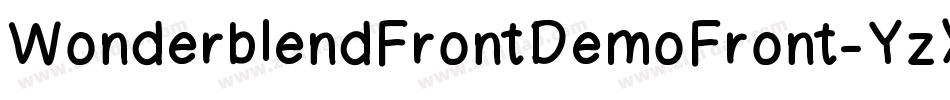 WonderblendFrontDemoFront-YzXE2字体转换