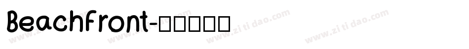 BeachFront字体转换