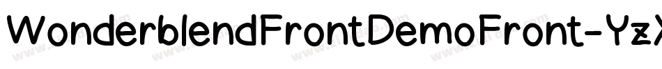 WonderblendFrontDemoFront-YzXE2字体转换