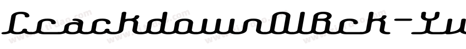 CrackdownO1Brk-Yvpj字体转换