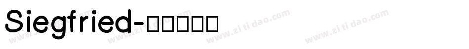 Siegfried字体转换