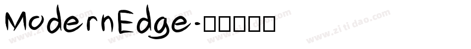 ModernEdge字体转换