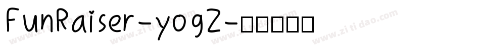 FunRaiser-yogZ字体转换