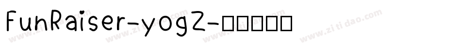 FunRaiser-yogZ字体转换