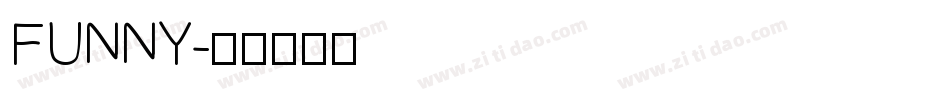 FUNNY字体转换