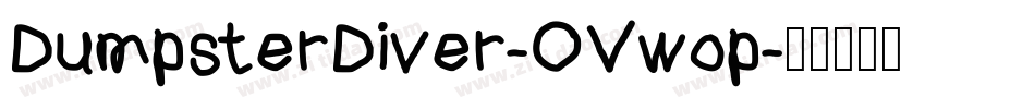 DumpsterDiver-OVwop字体转换