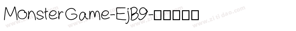 MonsterGame-EjB9字体转换