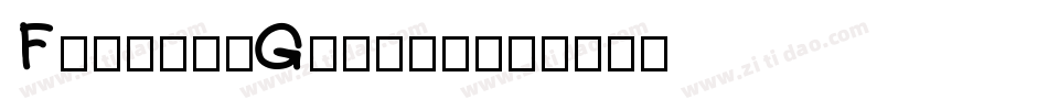 FleuronGarden字体转换