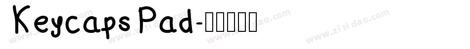KeycapsPad字体转换