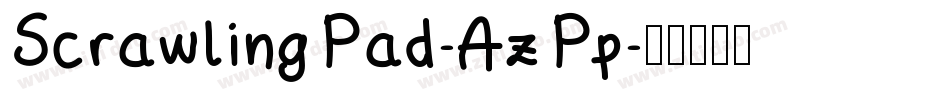 ScrawlingPad-AzPp字体转换