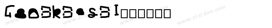 GenBkBasBI字体转换