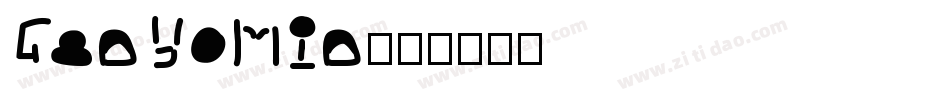 GenYoMin字体转换