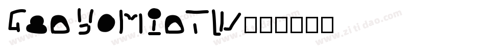 GenYoMinTW字体转换