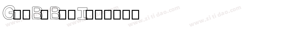 GenBkBasI字体转换