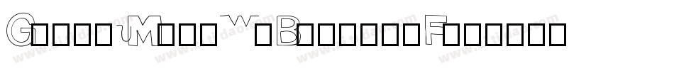 GenRyuMinTW-Bold-TTF字体转换
