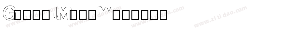 GenRyuMinTW字体转换