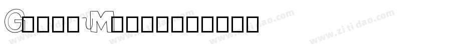 GenRyuMinjp字体转换