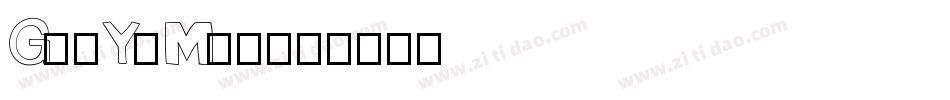 GenYoMin字体转换