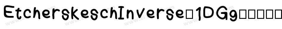 EtcherskeschInverse-1DGg字体转换