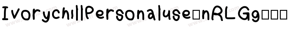 IvorychillPersonaluse-nRLGg字体转换