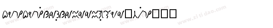 BaybayinRoundedRegular-3VXy字体转换