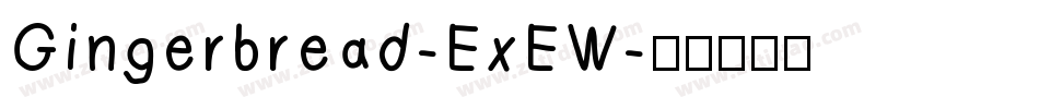 Gingerbread-ExEW字体转换