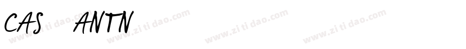 CAS_ANTN字体转换