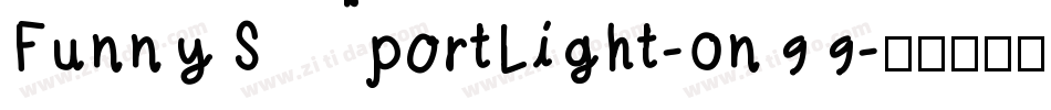 FunnySportLight-0n99字体转换