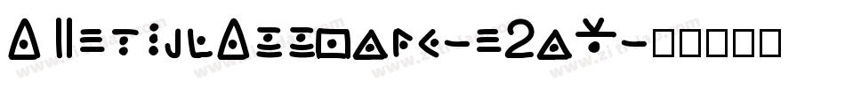 AGoblinAppears-o2aV字体转换