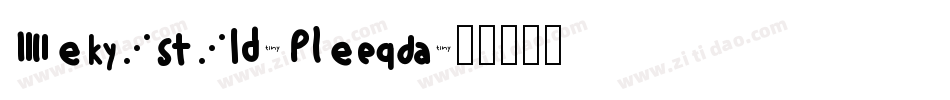 Morning-Gold字体转换