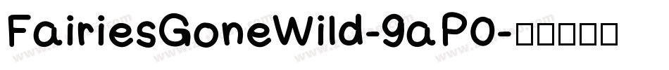 FairiesGoneWild-9aP0字体转换