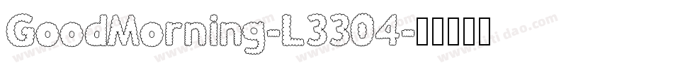 GoodMorning-L3304字体转换