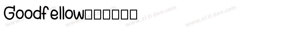 Goodfellow字体转换